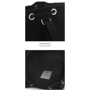 Kangol Picnic Canvas Big Cross Bag- Black 3122
